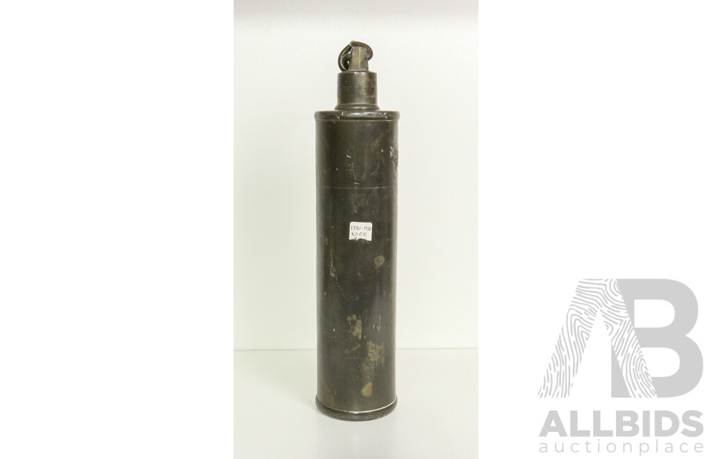 Extremely Rare Antique Hot Water Bottle/Thermos