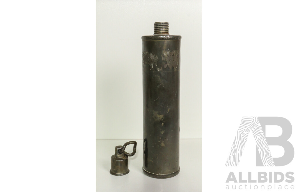 Extremely Rare Antique Hot Water Bottle/Thermos