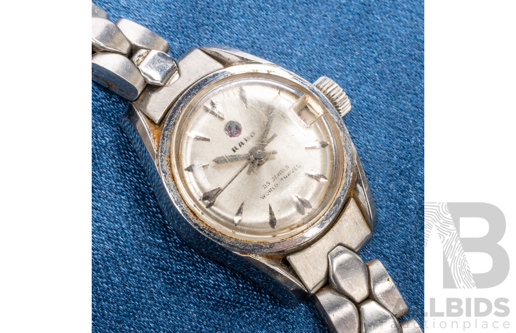 Vintage Ladies' Rado Watch, 25 Jewels Swiss Movement. Model: 744