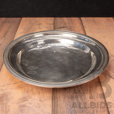 Rare Armand Frenais Sterling Silver Dish for Restaurant Maison Dorée, C.1877–1902