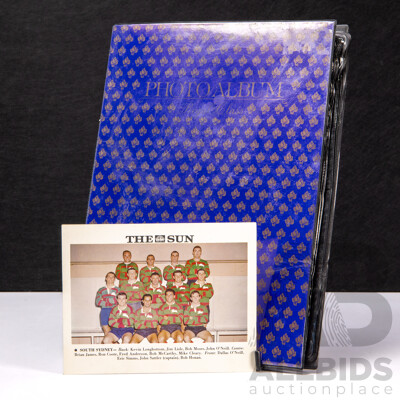 Complete Set of 'The Sun' 1967 Rugby League Cards  Full 50 Player Cards 12 Team Cards (Mint Condition in Folder)