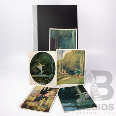 Folio of 18 Ida Rentoul Outhwaite Fairy Illustration Plates