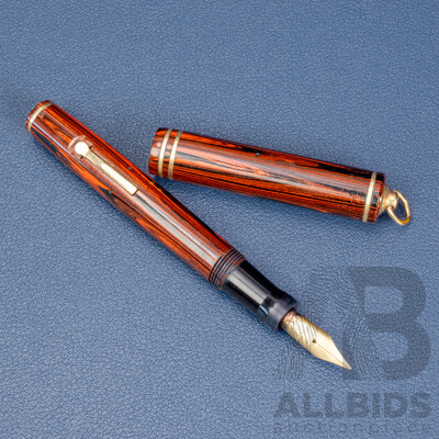 Wahl Eversharp Lever-Fill Fountain Pen with 14K Gold Nib