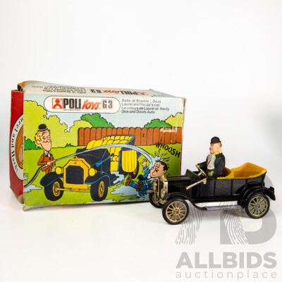 Politoy Laurel and Hardy Die-Cast Car, Model B304