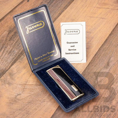Vintage Juneva Lighter in Original Box