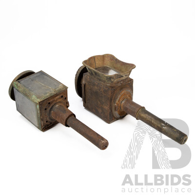Two Carriage Lanterns