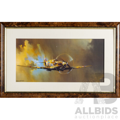 Barrie Clark Framed Print Spitfire
