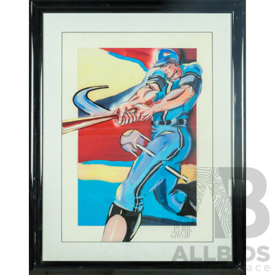 Adam Stone American Framed Sports Print Baseball