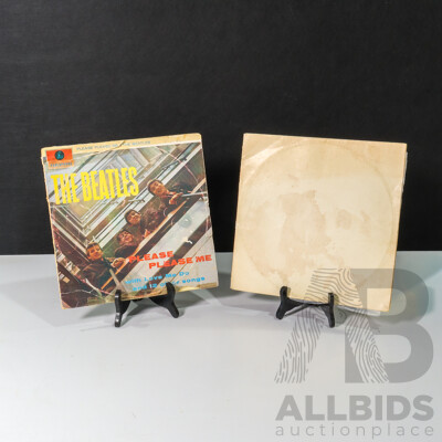 Pair of Original Pressing Beatles Albums - Please Please Me and the 
