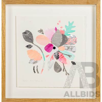 Laura Blythman Bloom 1 Paper Collage