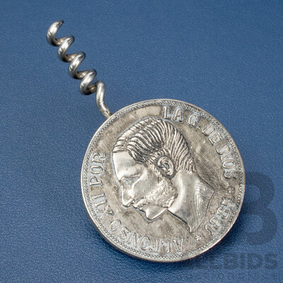 Vintage 1970s Corkscrew Alfonso Vii