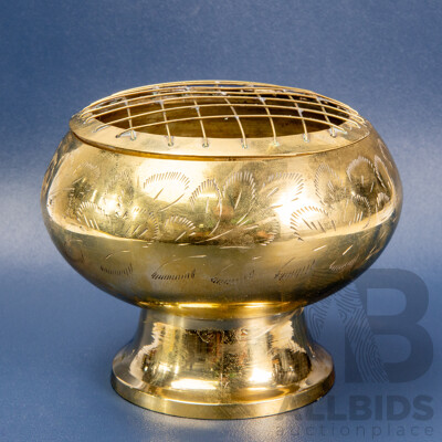 Vintage Brass Incense Burner