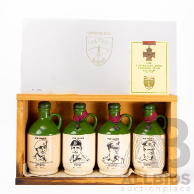 Limited Edition Australian Army Training Team Vietnam (AATTV) Port Set - Vietnam VC Winners
