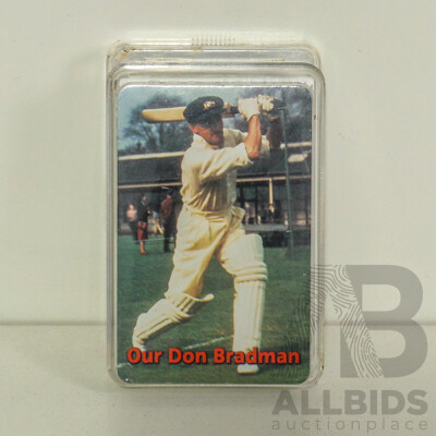Our Don Bradman Playing Cards - Factory Sealed