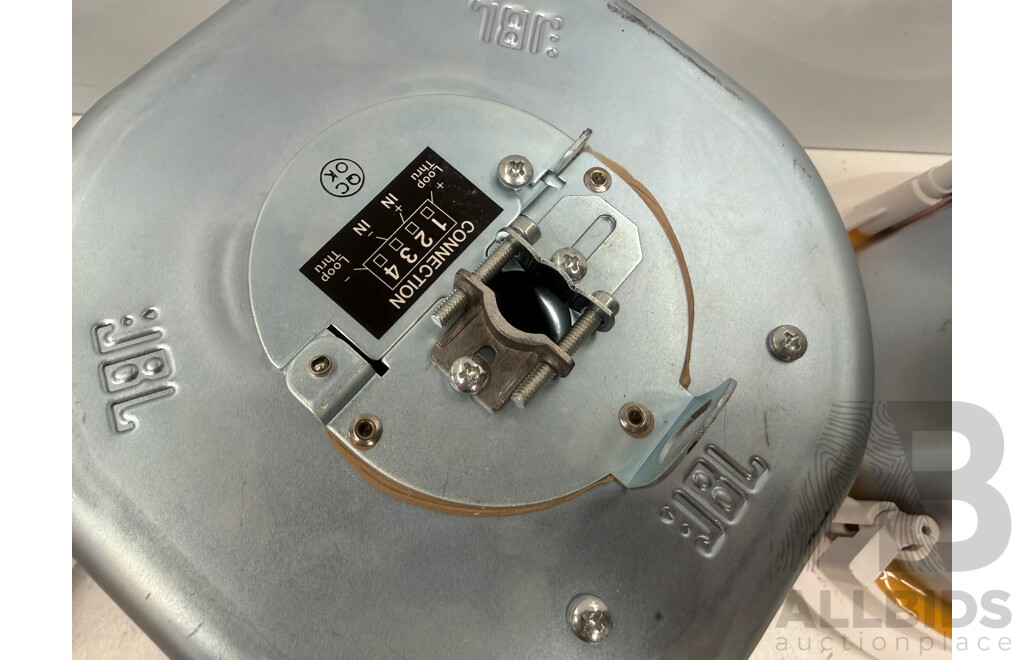 4x JBL Model Control 26CT Ceiling Loud Speaker + 1 Spare Cover