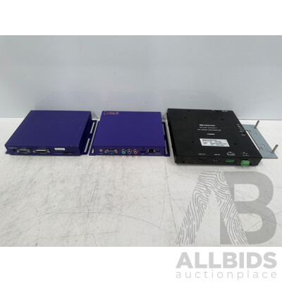 Creston Digital Media Receiver Controller DM-RMC-Scaler-C + 2x BrightSign HD810 Digital Signage Appliance Media Player