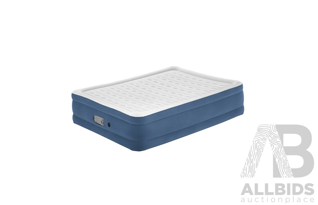 Bestway Single and Double Bed Air Mattresses with Built-in Pump - New