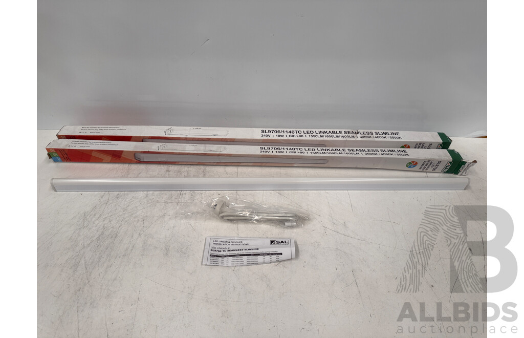 SAL X2 - Led Linkable Seamless Slimline Light Fittings