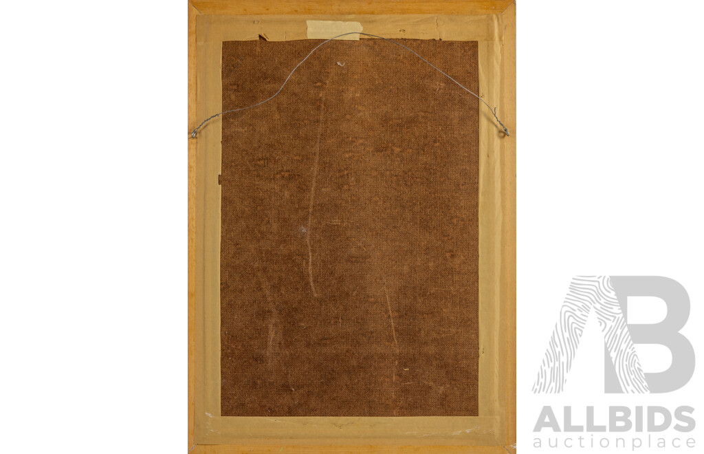 Marcel, (20th Century), Butler Stairs, Woolloomooloo, Sydney (1968), Original Vintage Ink & Watercolour, 61 x 44 cm (frame)