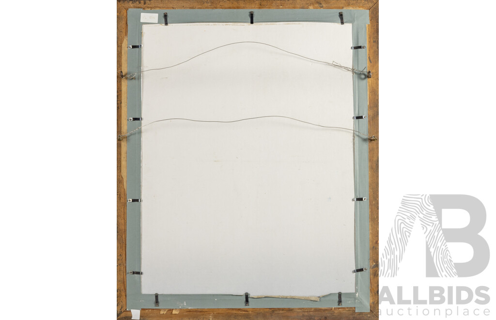 Rare & Historically Significant Late Victorian Albumen Silver Photographic Composite Featuring Queanbeyan Municipal Council (c1893-94), 71H x 59W cm (frame)