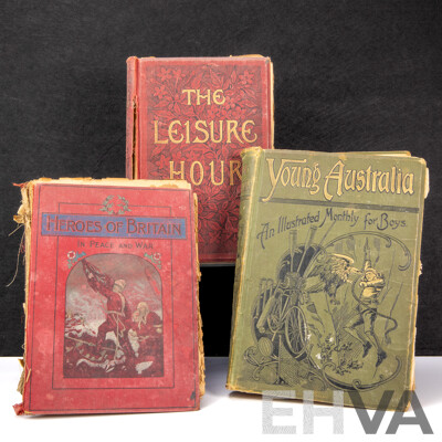 Antique British & Australian Literature Collection (c. 1878-1900)
