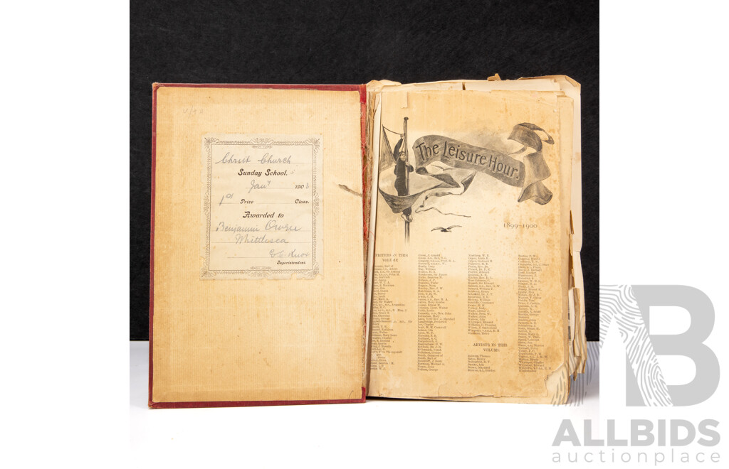 Antique British & Australian Literature Collection (c. 1878-1900)