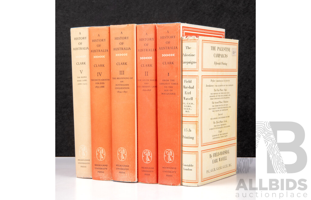 Collection of Books Military History & Australian History