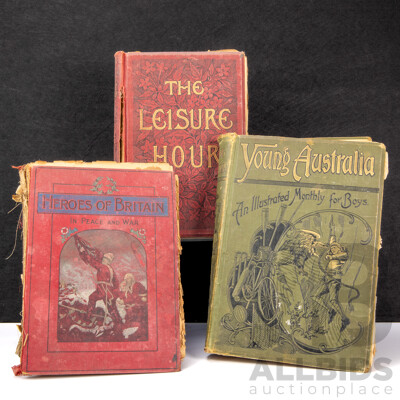 Antique British & Australian Literature Collection (c. 1878-1900)