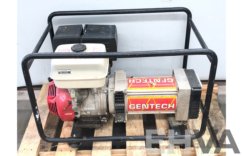 Gentech 8 KVA Honda Powered Generator