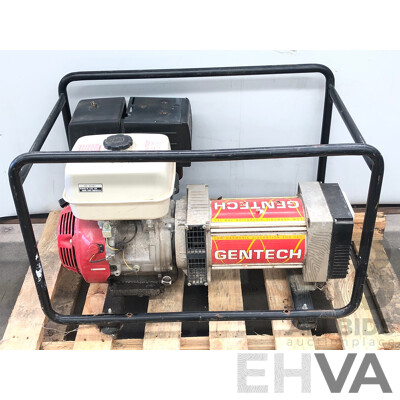 Gentech 8 KVA Honda Powered Generator