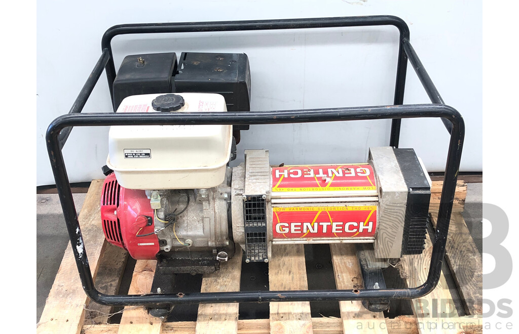 Gentech 8 KVA Honda Powered Generator