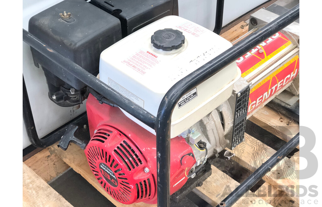 Gentech 8 KVA Honda Powered Generator