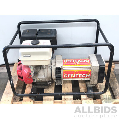 Gentech 8 KVA Honda Powered Generator