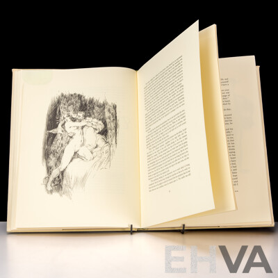 Limited Edition 868 of 1000, Tales From the Heptameron of Marguerite of Navarre, Illustrated by Norman Lindsay, Melbourne University Press, 1976, Hardcover with Dust Jacket in Box