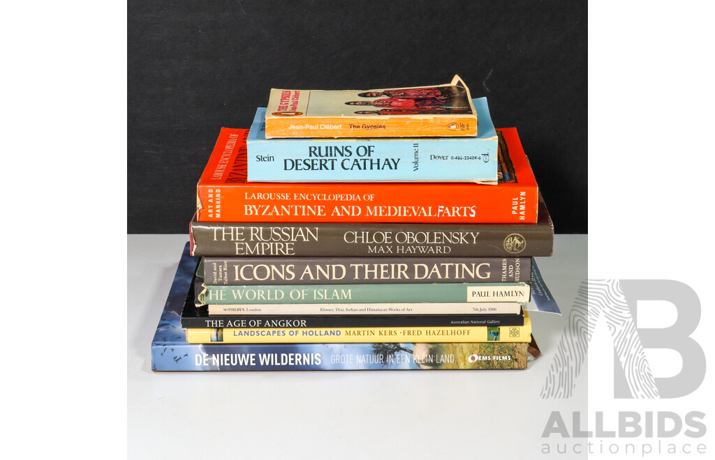 Collection of Books Relating to Culture Study and History Including the Russian Empire, the Age of Angkor, the World of Islam and More