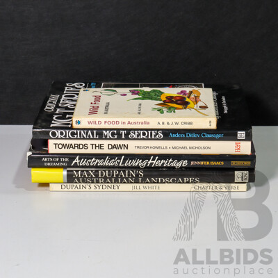 Collection of Six Books Relating to Australia and MGT Series