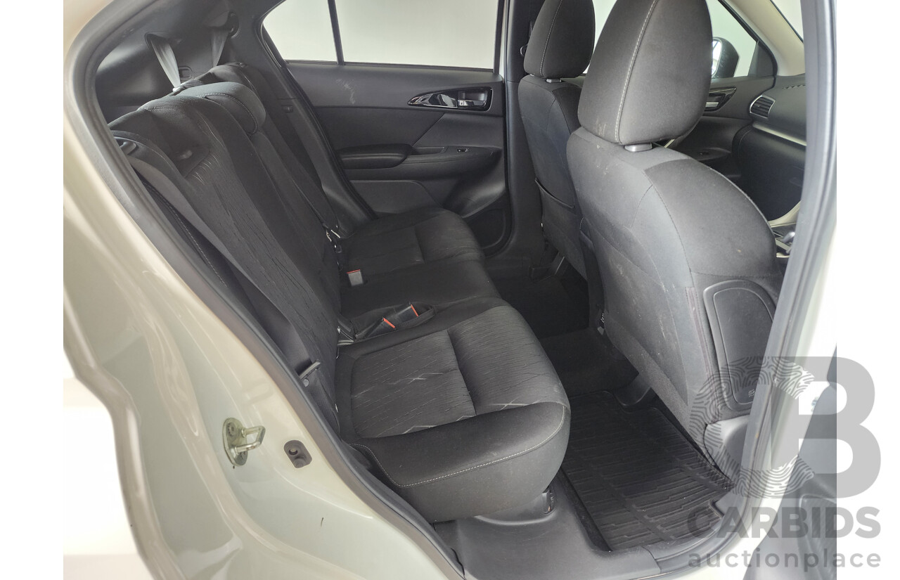 04/2019 Mitsubishi Eclipse Cross ES YA MY19 4D Wagon White Turbo 1.5L