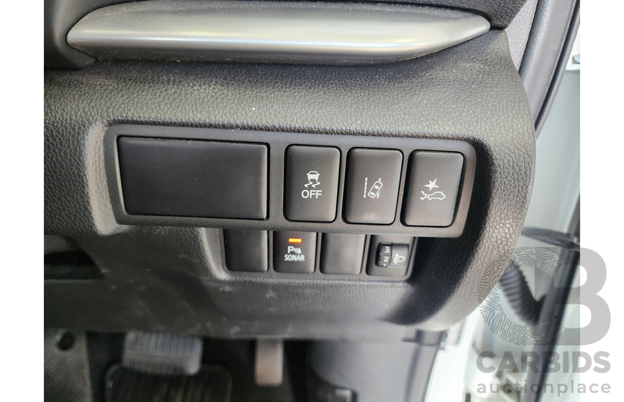 04/2019 Mitsubishi Eclipse Cross ES YA MY19 4D Wagon White Turbo 1.5L