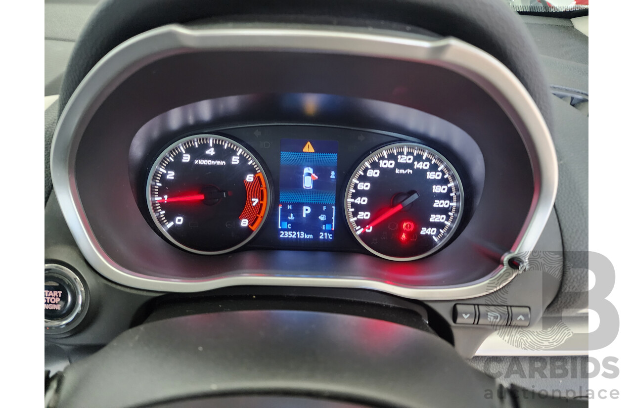 04/2019 Mitsubishi Eclipse Cross ES YA MY19 4D Wagon White Turbo 1.5L