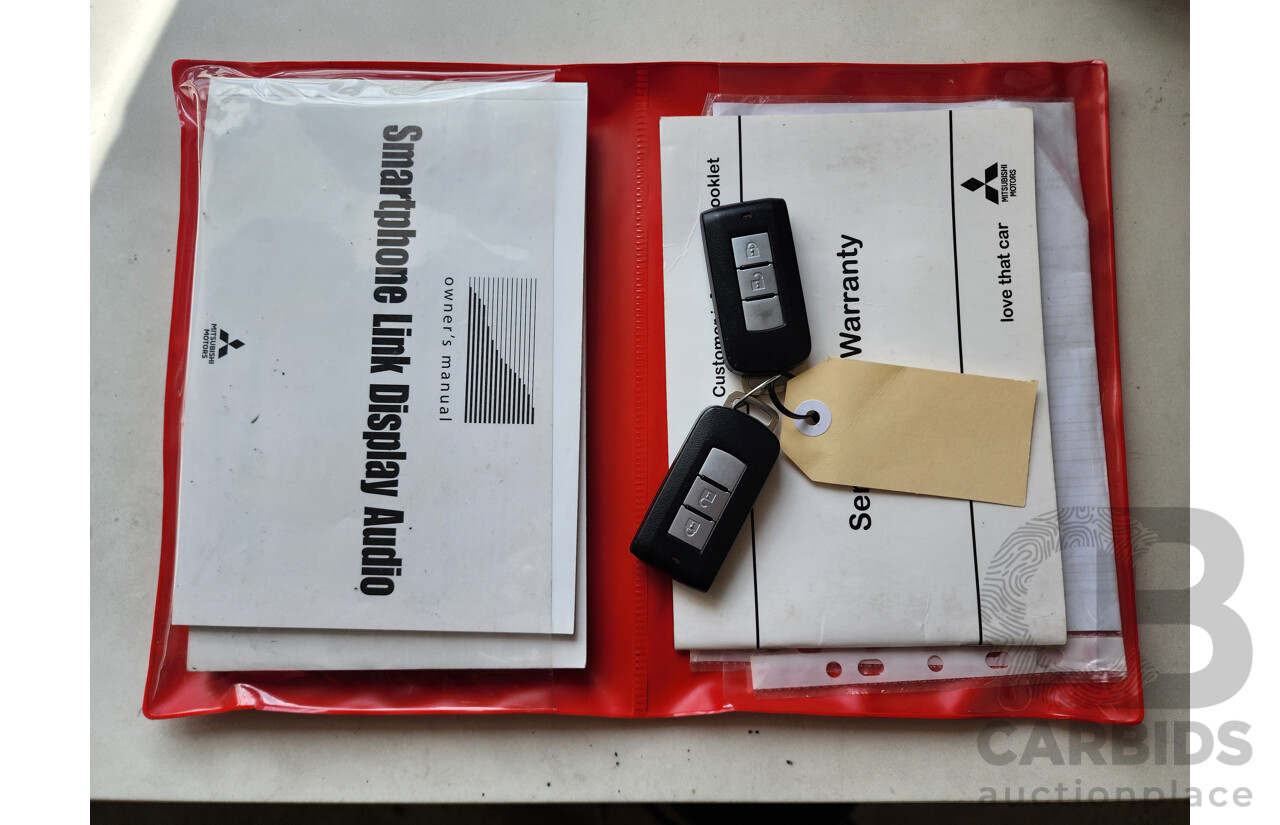 04/2019 Mitsubishi Eclipse Cross ES YA MY19 4D Wagon White Turbo 1.5L