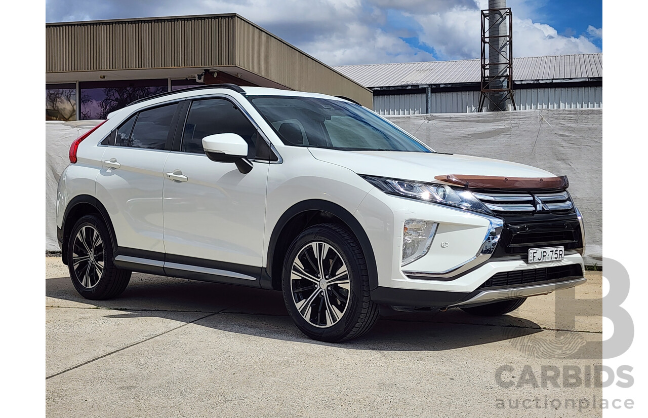 04/2019 Mitsubishi Eclipse Cross ES YA MY19 4D Wagon White Turbo 1.5L
