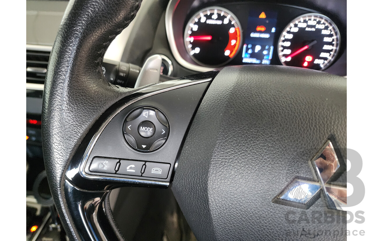 04/2019 Mitsubishi Eclipse Cross ES YA MY19 4D Wagon White Turbo 1.5L