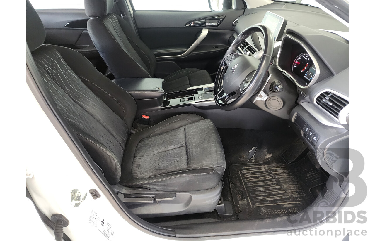 04/2019 Mitsubishi Eclipse Cross ES YA MY19 4D Wagon White Turbo 1.5L