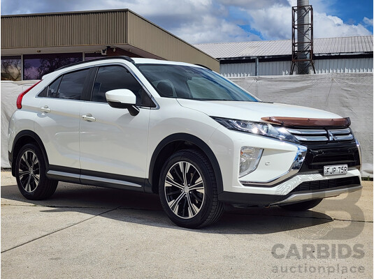 04/2019 Mitsubishi Eclipse Cross ES YA MY19 4D Wagon White Turbo 1.5L