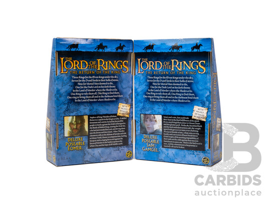 1661711 · Lord of the Rings, Return of the King, Two Deluxe Poseable Figures in Original Packaging