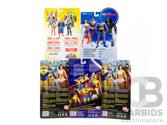 1661704 · Assorted Collection of Five DC Direct Figures, in Original Packaging