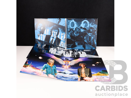 Collection of Popular Music LP Records
