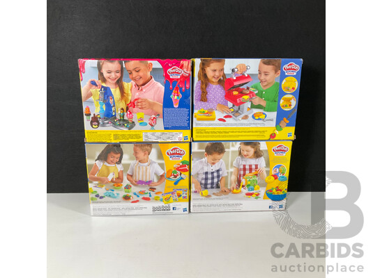 Set of Four Boxed Play-Doh Kitchen Creations