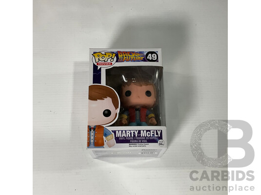 Collection of Ten Pop Vinyls in Original Packaging