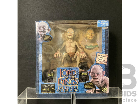 Lord of the Rings Figurine and Stickers in Original Packaging